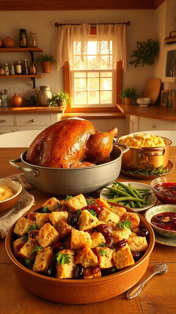 savory thanksgiving bread dressing