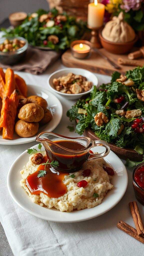 savory vegan mushroom gravy