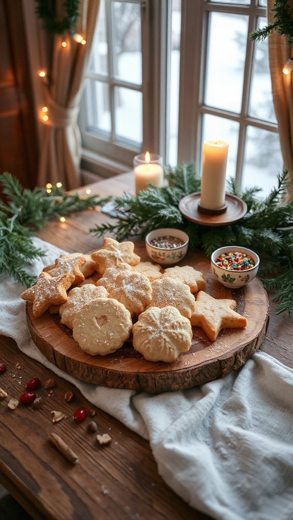 scandinavian buttery shortbread cookies