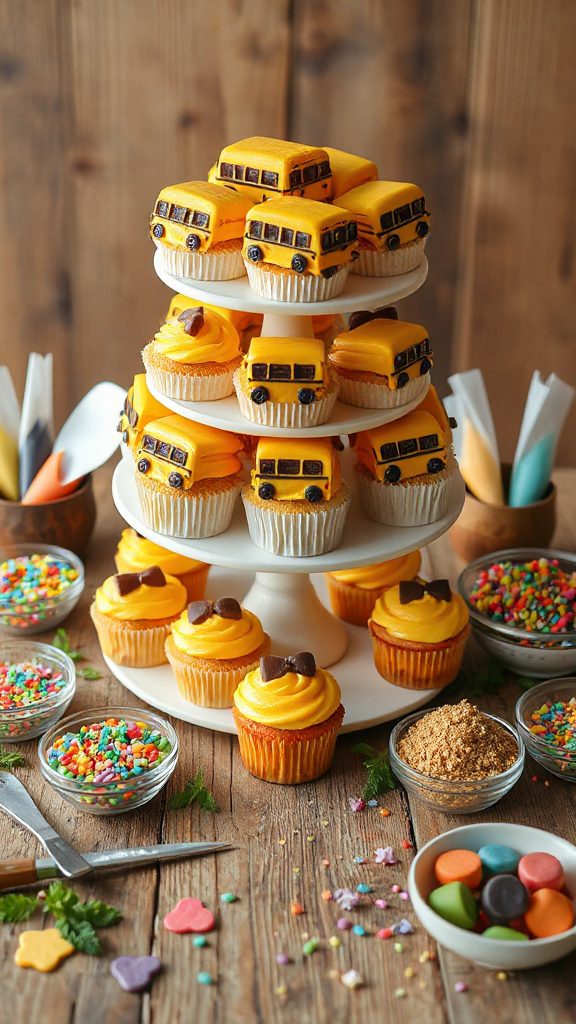 school themed cupcake recipe