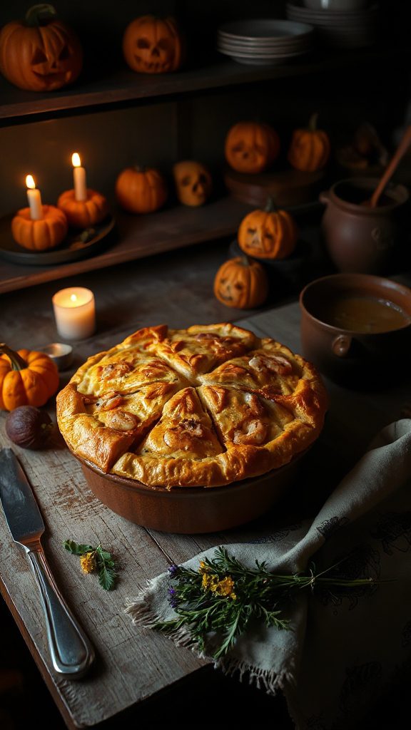 seafood pot pie delight