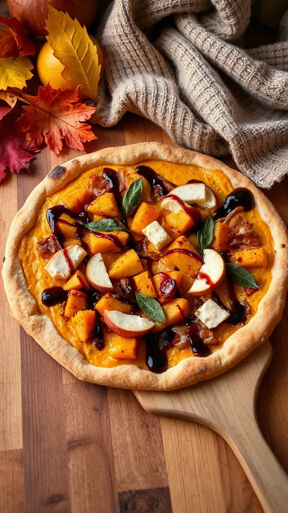 seasonal butternut squash pizza seasonal butternut squash pizza
