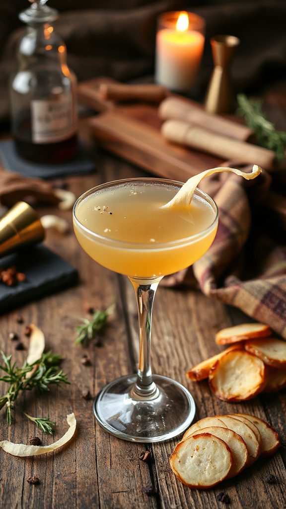 seasonal twist on martini