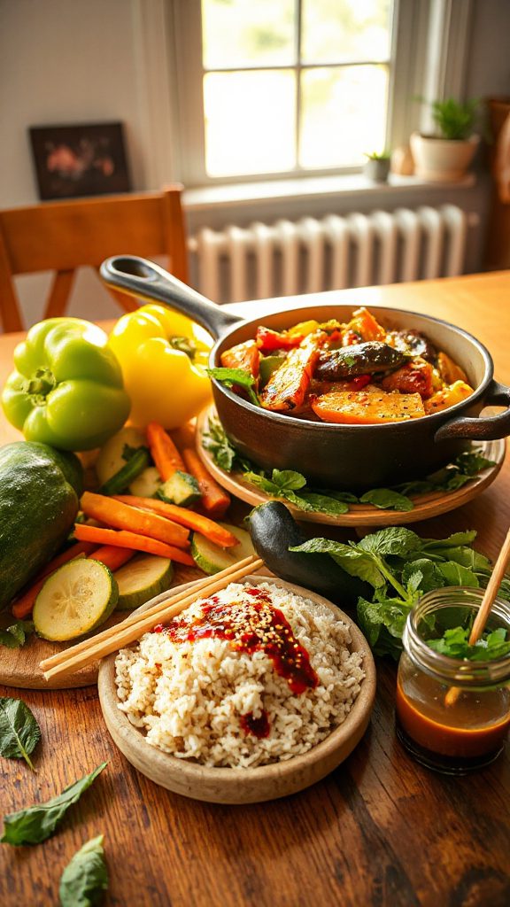 seasonal vegetable stir fry recipe