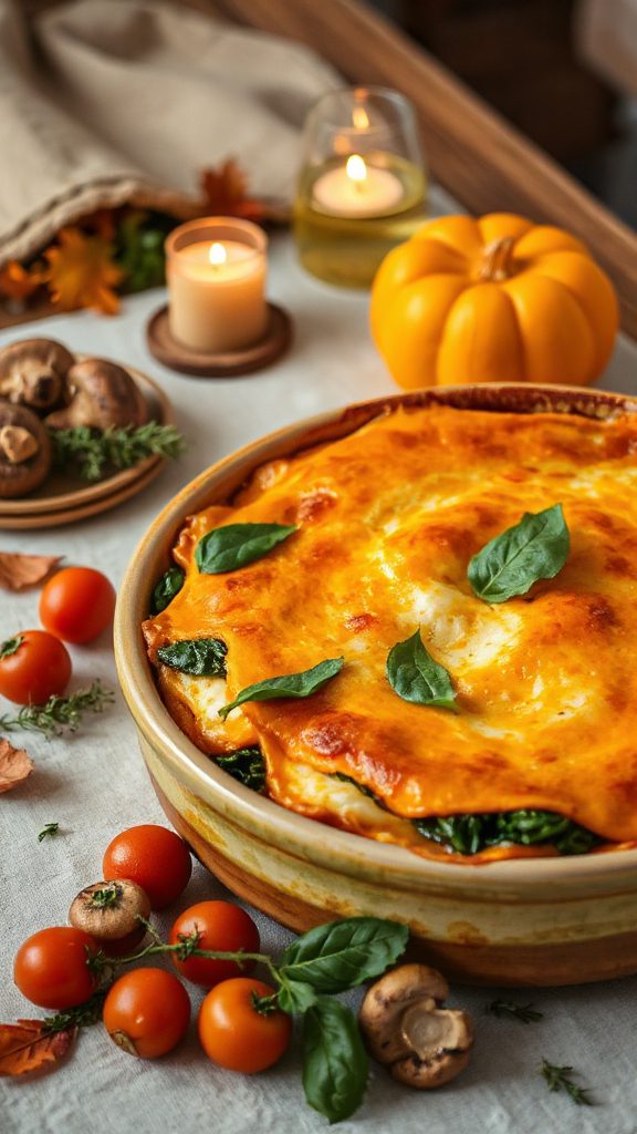 seasonal vegetarian lasagna recipe