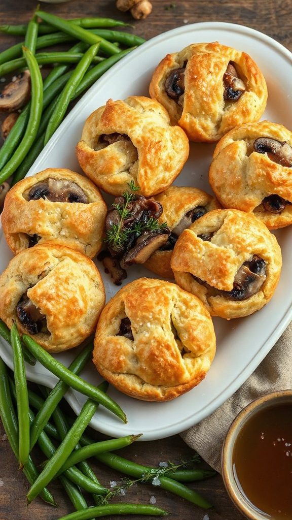 select fresh green beans