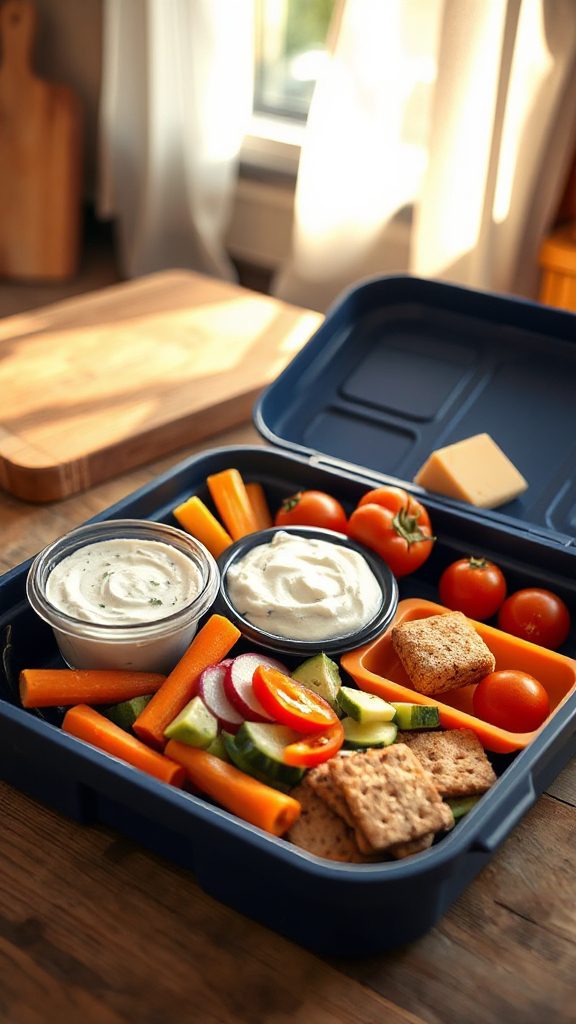 separate dip and veggies separate dip and veggies