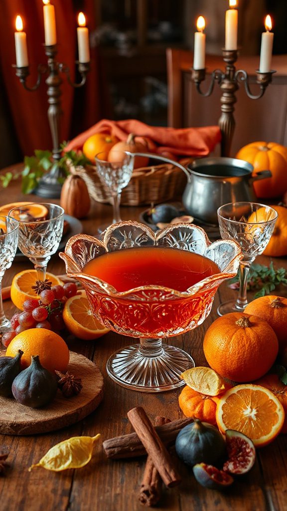 silphium infused warming beverage