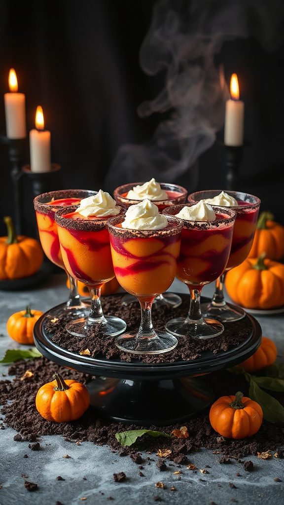 sinister blood orange mousse