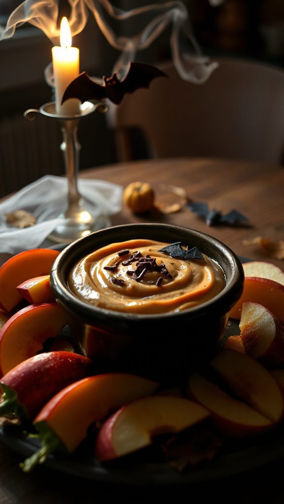 sinister butterscotch apple dip