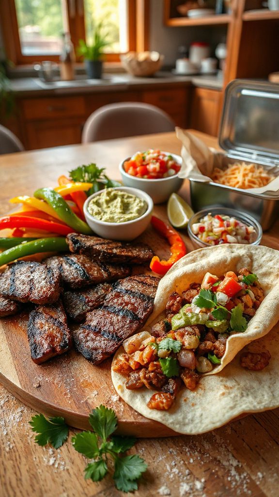sizzling beef fajitas recipe