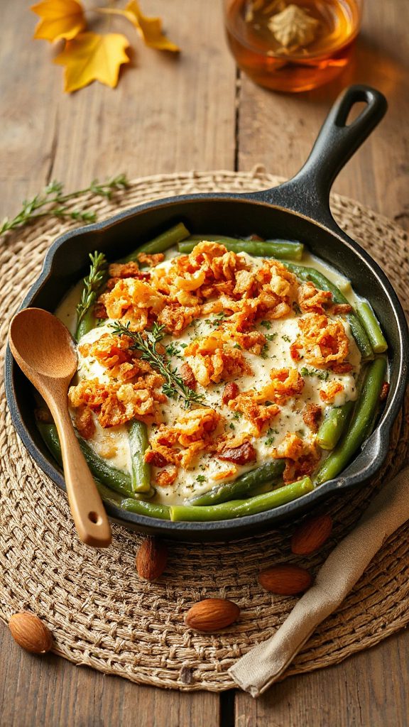 skillet green bean casserole