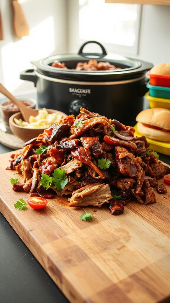 slow cooker bbq pulled pork