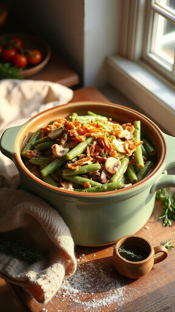slow cooker green bean casserole