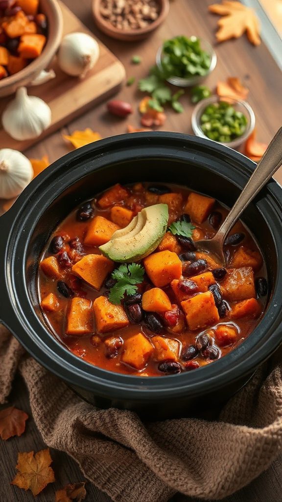 slow cooker sweet potato chili slow cooker sweet potato chili