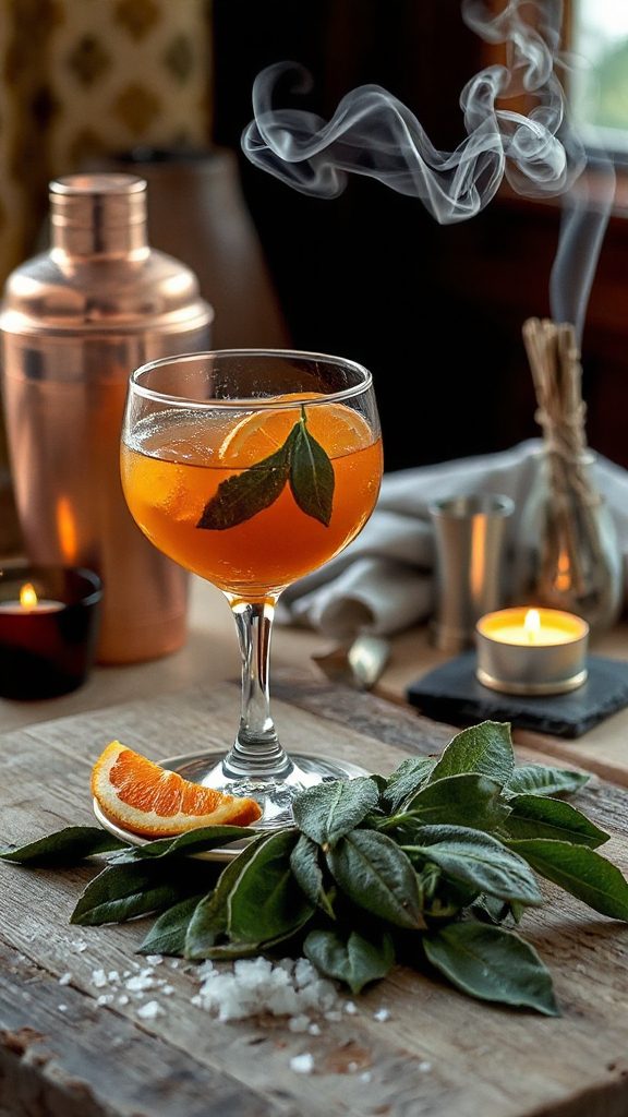 smoked sage tequila cocktail recipe smoked sage tequila cocktail recipe