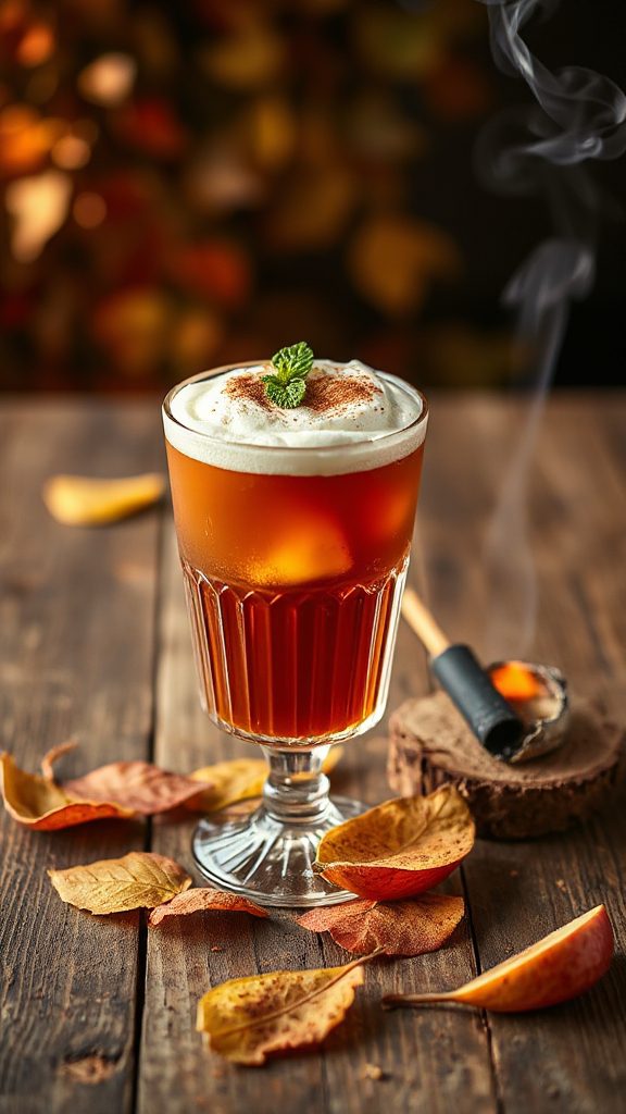 smoky apple brandy cocktail smoky apple brandy cocktail