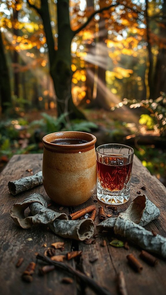 smoky apple cider whiskey