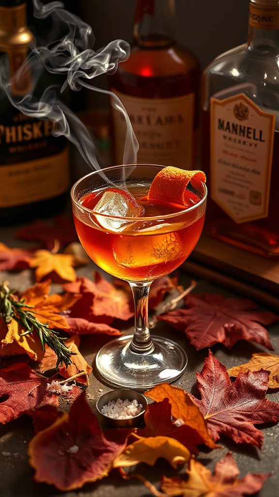 smoky autumn cocktail delight