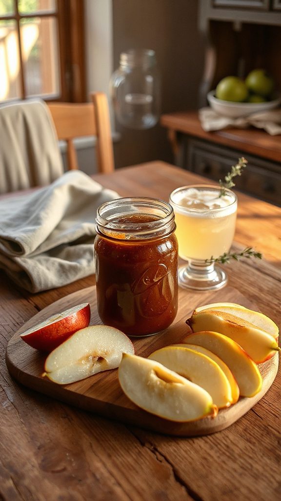 smoky autumn pear cocktail smoky autumn pear cocktail