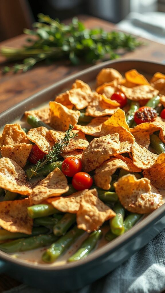 smoky corn chip topping