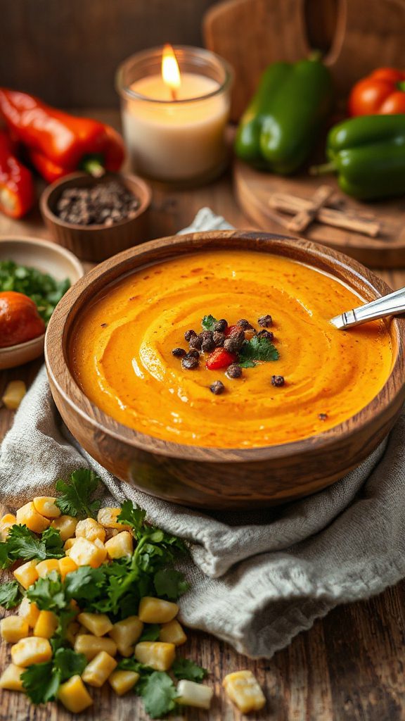 smoky corn pepper chowder smoky corn pepper chowder