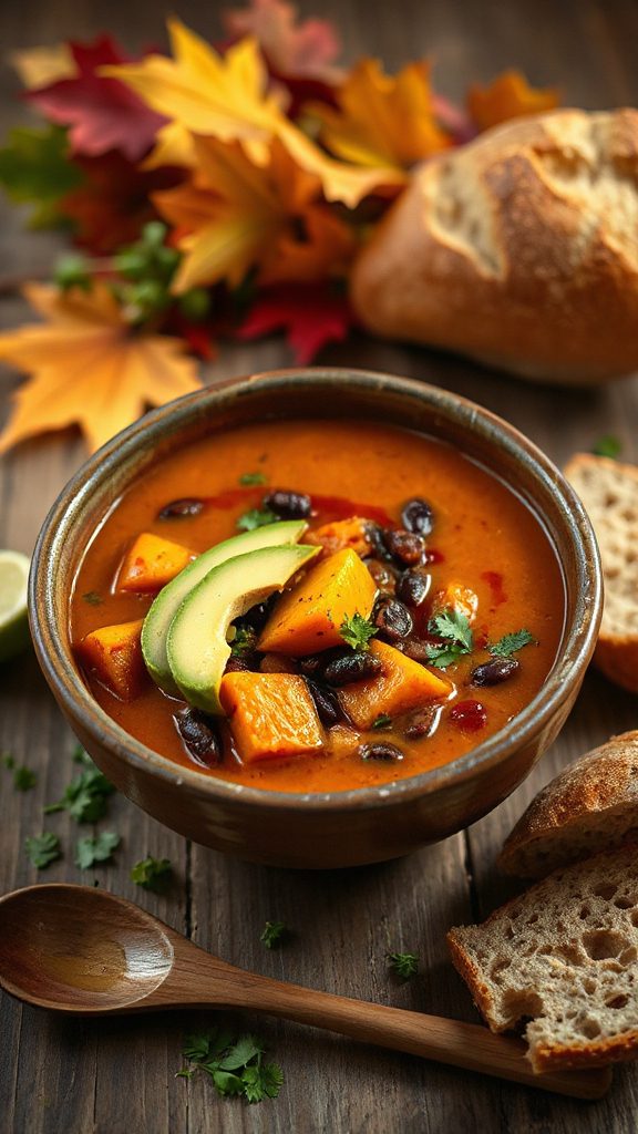 smoky creamy butternut chili