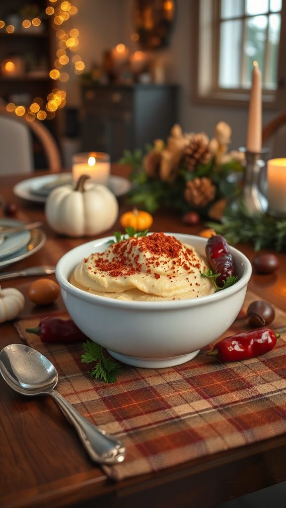 smoky flavorful mashed potatoes