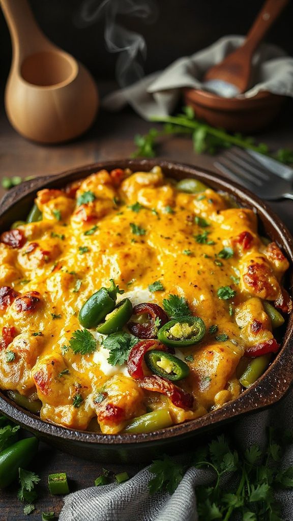 smoky jalape o green bean casserole