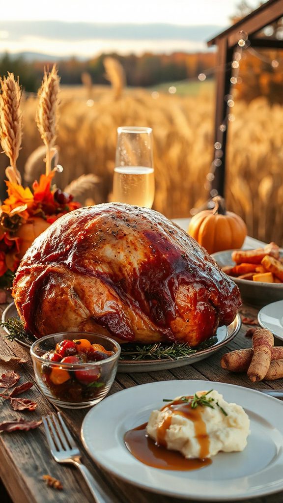 smoky maple glazed ham recipe