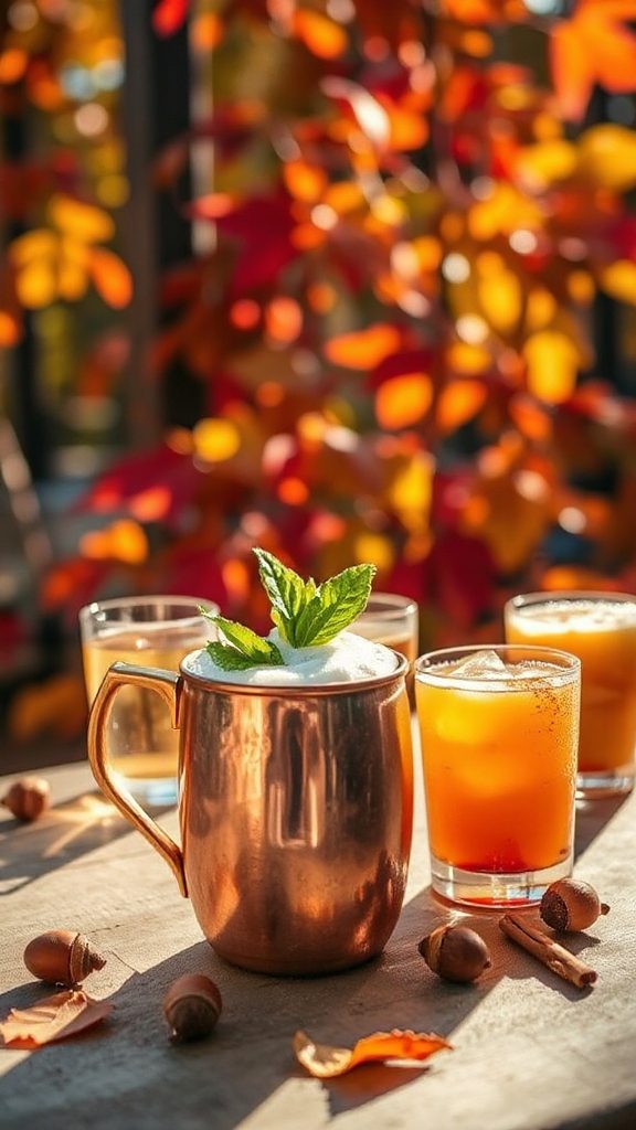 smoky maple mule cocktail recipe