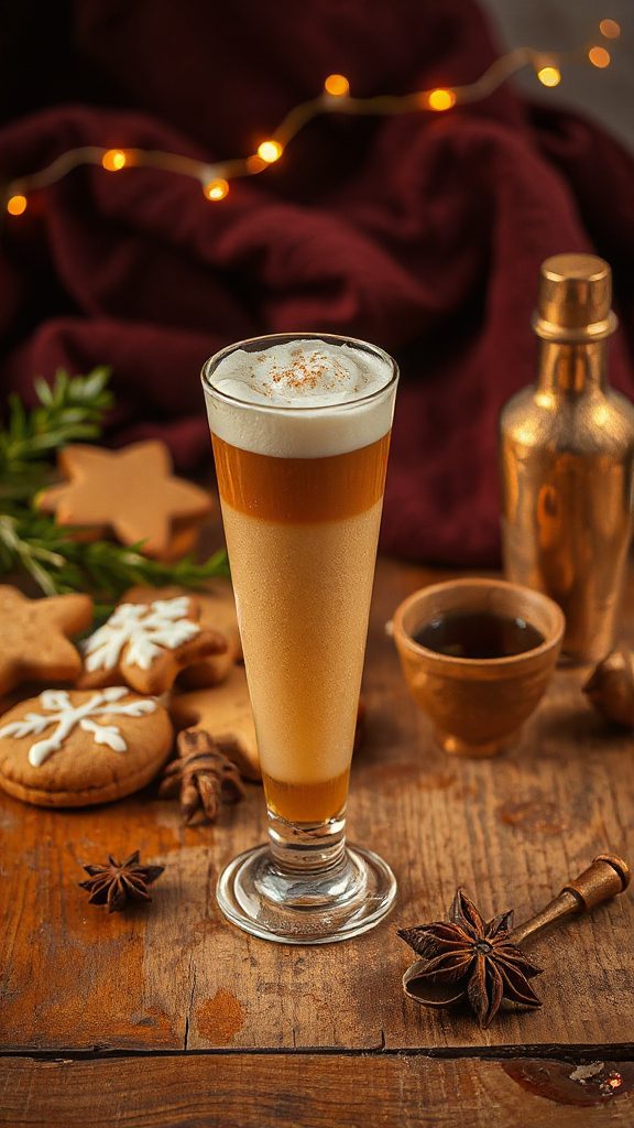 smoky maple vodka cocktail