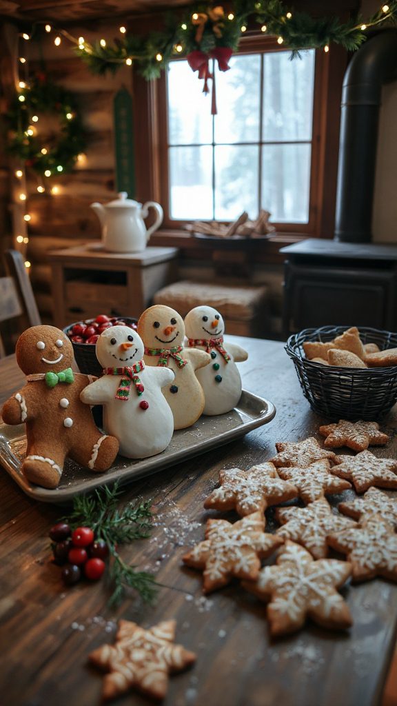 smoky mountains holiday cookies