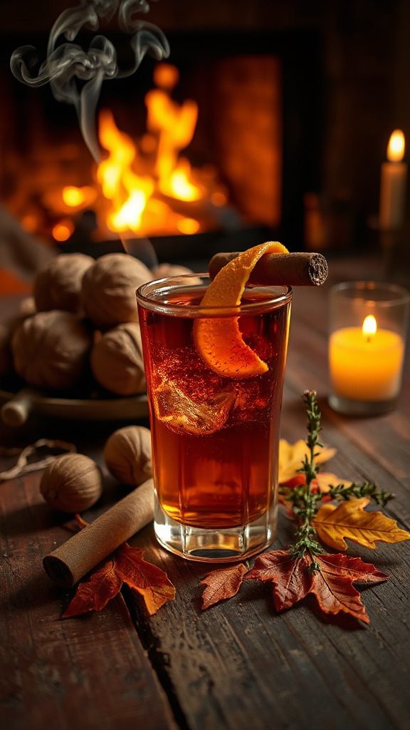 smoky nutty cocktail delight