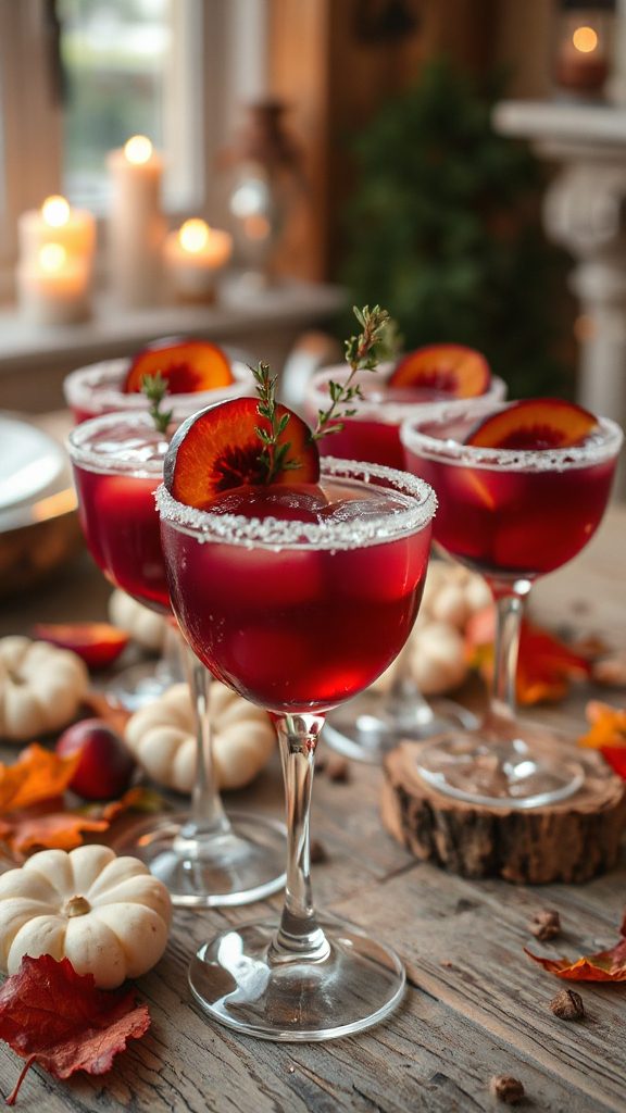 smoky plum cocktail recipe