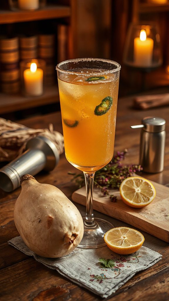 smoky rutabaga cocktail delight