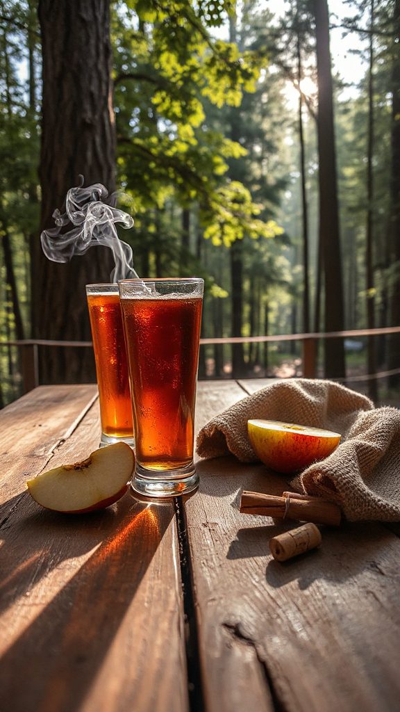 smoky spiced apple cider