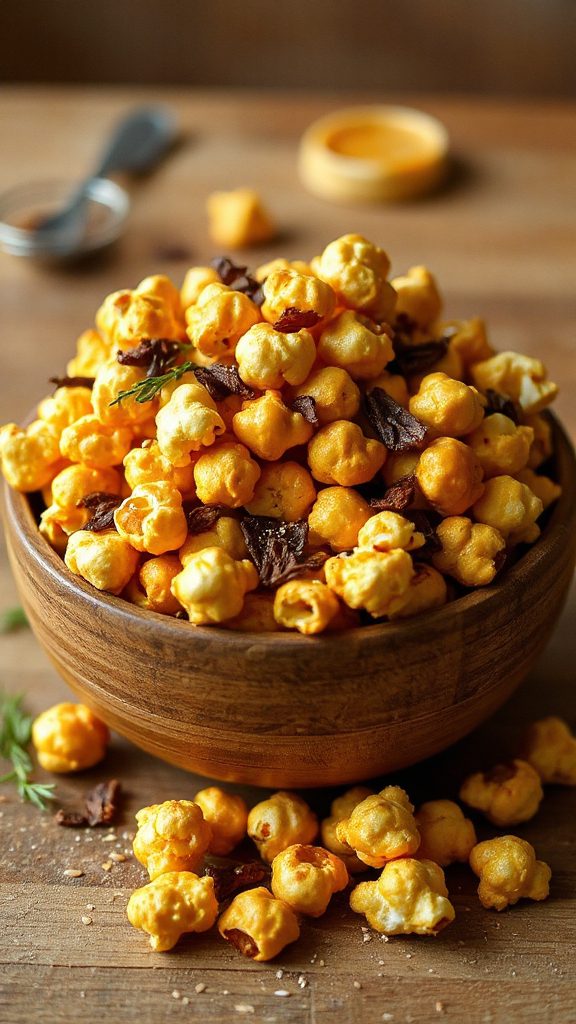 smoky spicy caramel popcorn smoky spicy caramel popcorn