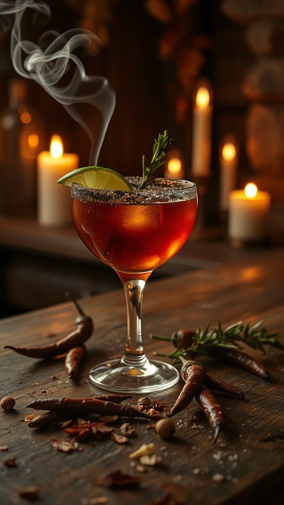 smoky spicy margarita twist