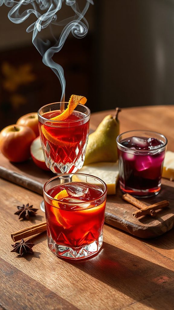 smoky twist on negroni