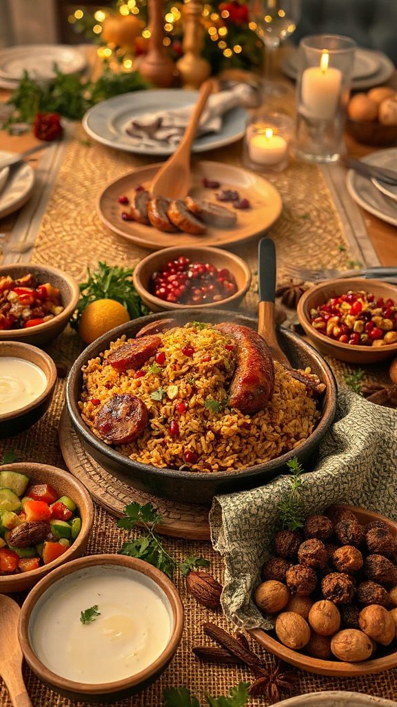 smoky wild rice kabsa