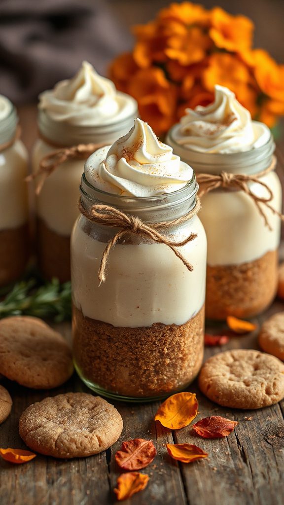 snickerdoodle cheesecake dessert jars snickerdoodle cheesecake dessert jars