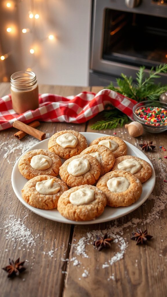 snickerdoodle cookies with filling