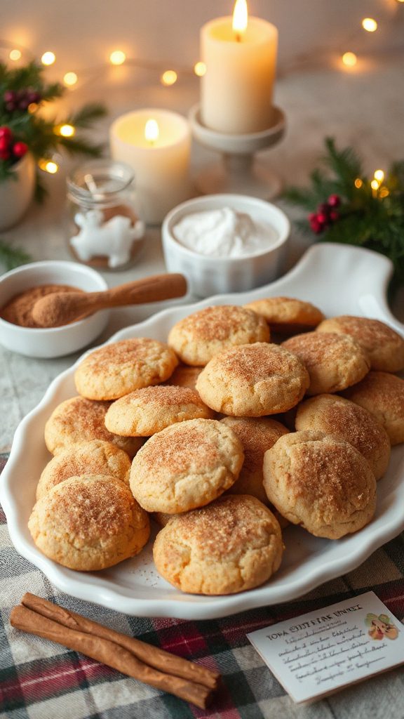 soft chewy cinnamon cookies