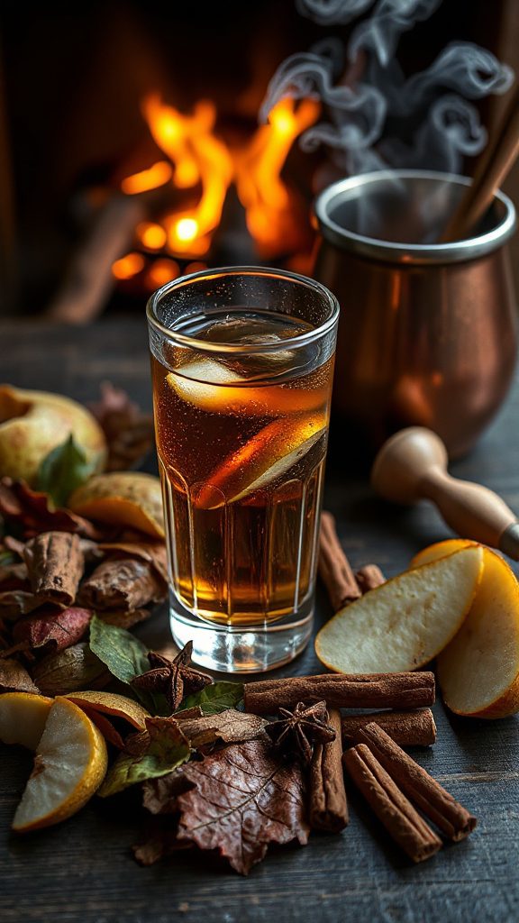 soothing herbal gin cocktail