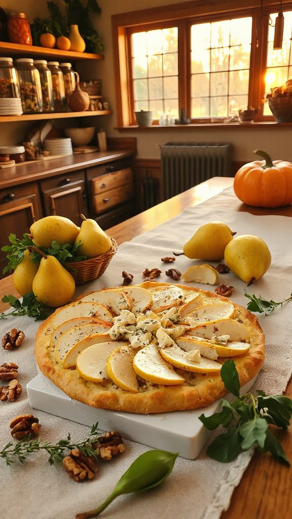 sophisticated pear gorgonzola tart sophisticated pear gorgonzola tart