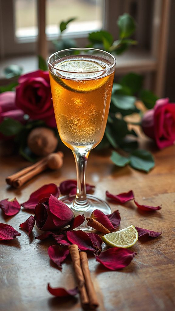 sophisticated spiced gin tonic