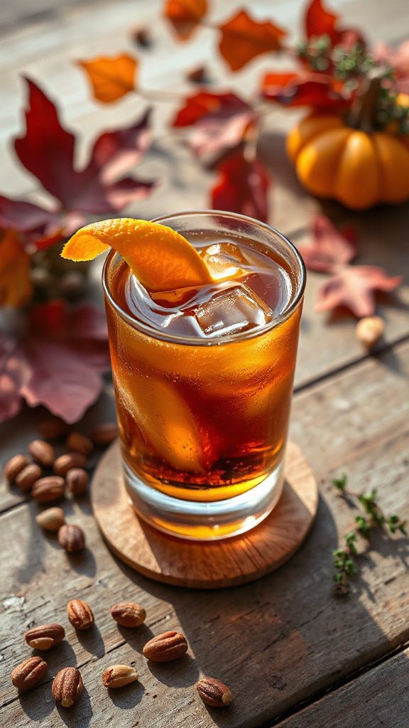 sorghum infused bourbon cocktail sorghum infused bourbon cocktail