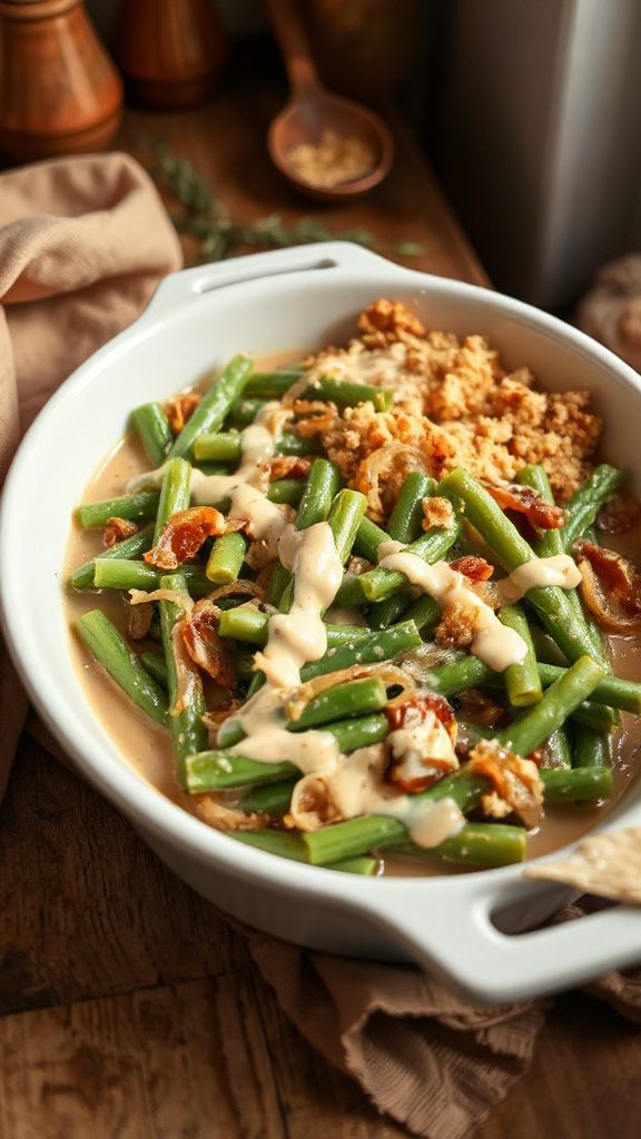 southern green bean casserole