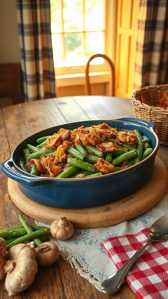 southern green bean casserole